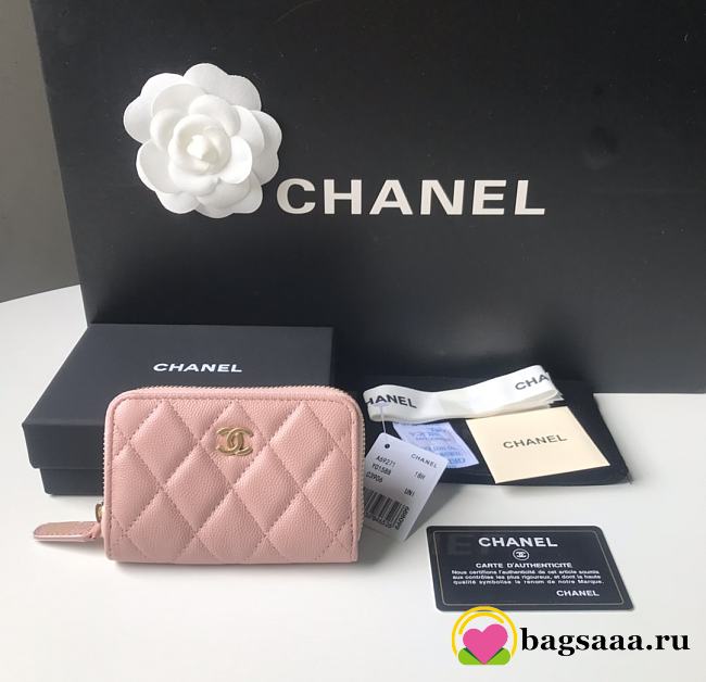 Chanel Wallet Pink - 1