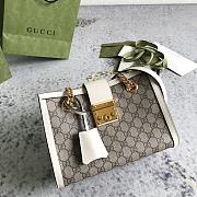 Gucci Padlock Small Berry Tote Bag 498156 - 1