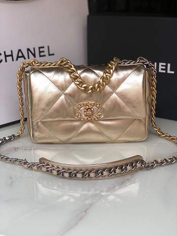 Chanel 19 Bag 26cm Gold