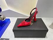 Versace Crystal Heels Red - 2