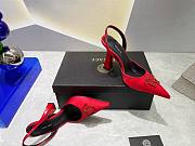 Versace Crystal Heels Red - 5