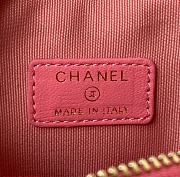 Chanel Heart Bag Medium Pink Lambskin - 5