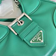 Prada Moon Hand Bag Green - 5
