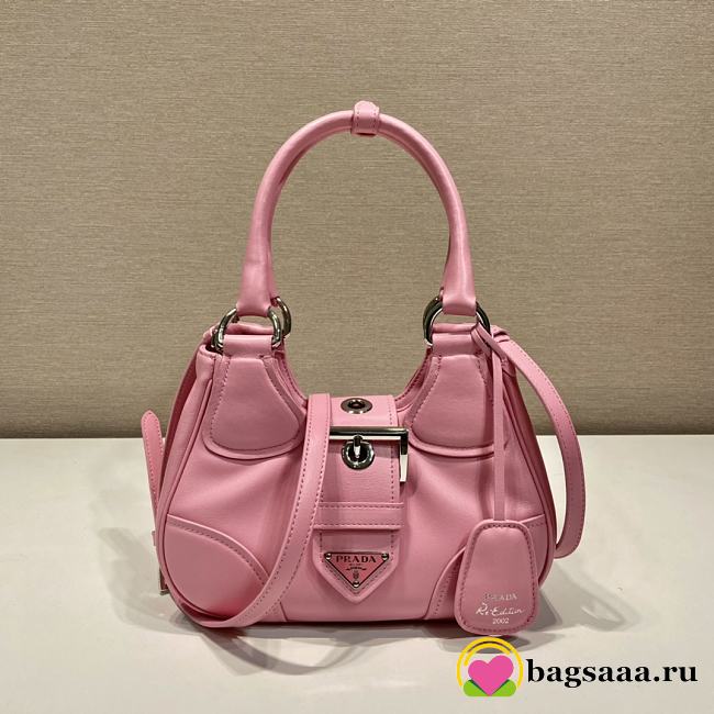 Prada Moon Hand Bag Pink - 1