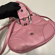 Prada Moon Hand Bag Pink - 3