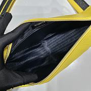 Prada Triangle Crossbody Bag 2VH155 Yellow - 3