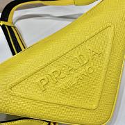 Prada Triangle Crossbody Bag 2VH155 Yellow - 5