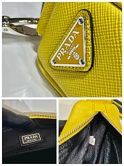 Prada Triangle Crossbody Bag 2VH155 Yellow - 6