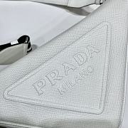 Prada Triangle Crossbody Bag 2VH155 White - 5