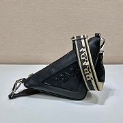 Prada Triangle Crossbody Bag 2VH155 Black - 1