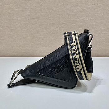 Prada Triangle Crossbody Bag 2VH155 Black