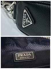 Prada Triangle Crossbody Bag 2VH155 Black - 2