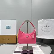 Prada 1NE515 Hobo Bag Dark Pink - 1
