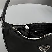Prada Nylon Hobo Bag Black - 3