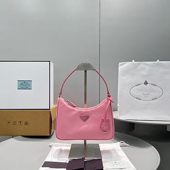 Prada Nylon Hobo Bag Pink