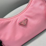 Prada Nylon Hobo Bag Pink - 6