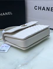 Chanel Trendy CC Handbag 25cm White 92236 - 3