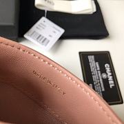 Chanel Wallet Lambskin Pink  - 6