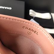 Chanel Wallet Lambskin Pink  - 5