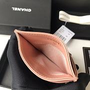 Chanel Wallet Lambskin Pink  - 4