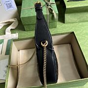 Louis Vuitton Marmont Half Moon Bag Black  - 5