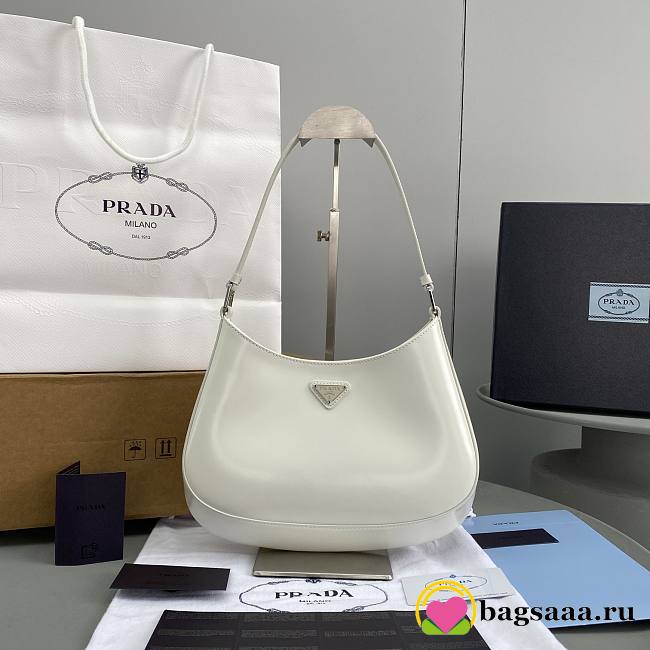 Prada Cleo Bag White  - 1