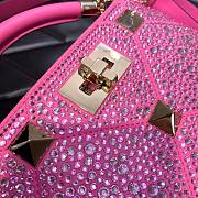 Valentino Garavani One Stud Handbag 21cm Pink - 6