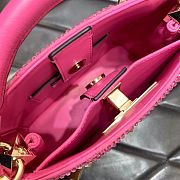 Valentino Garavani One Stud Handbag 21cm Pink - 3