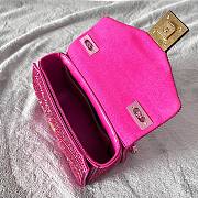 Valentino Onestud Crossbody Bag Pink - 3