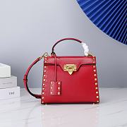 Valentino Garavani Rockstud Alcove bag Red - 1