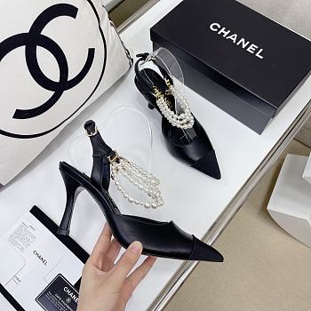 Chanel Pearl Heels