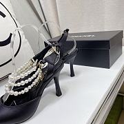 Chanel Pearl Heels - 2