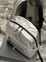 YSL Nylon Backpack Bag - 3