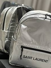 YSL Nylon Backpack Bag - 2