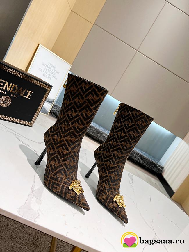 Fendace Fendi X Versace Boots - 1