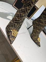 Fendace Fendi X Versace Boots Heels 10.5cm - 2
