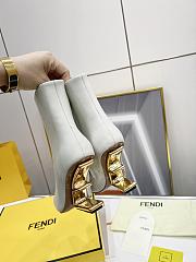 Fendi Boots White - 6