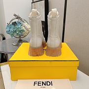 Fendi Boots 5cm White - 4