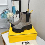 Fendi Boots 5cm Grey - 1