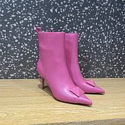 Valentino Boots Heels 8CM Pink - 1