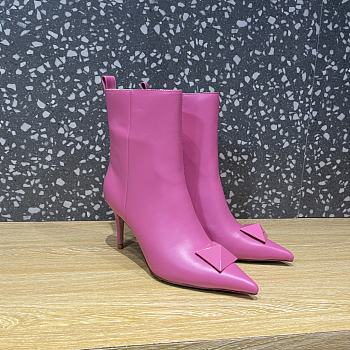 Valentino Boots Heels 8CM Pink