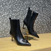 Valentino Boots Heels 8CM Black - 5