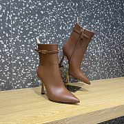 Valentino Boots Heels 10CM Brown - 3
