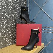 Valentino Boots Heels 10CM Black - 4