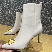 Valentino Boots Heels 8CM White - 4