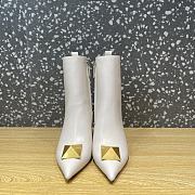 Valentino Boots Heels 8CM White - 3