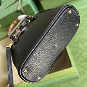 Gucci Diana Bamboo Mini HandBag Black - 4