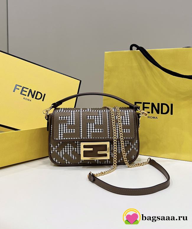 Fendi Baguette Crossbody Bag Mini 19cm - 1