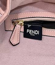 Fendi Baguette Crossbody Bag 27cm Pink - 5