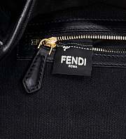 Fendi Baguette Crossbody Bag 27cm Black - 6